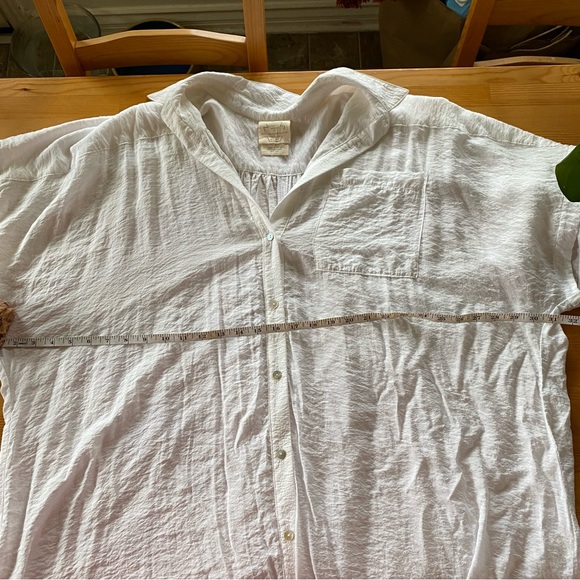 NWOT Free People Oversized Shirt Dress - Picture 14 of 16